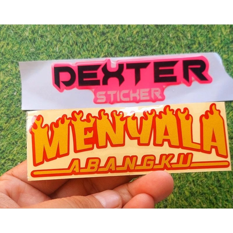 

STICKER MENYALA ABANGKU STICKER CUTTING TERMURAH