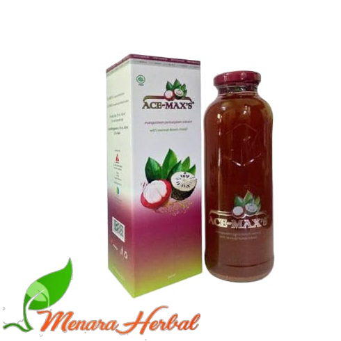 

Ace Max | Acemax's Jus Kulit Manggis+daun sirsak 350 ML