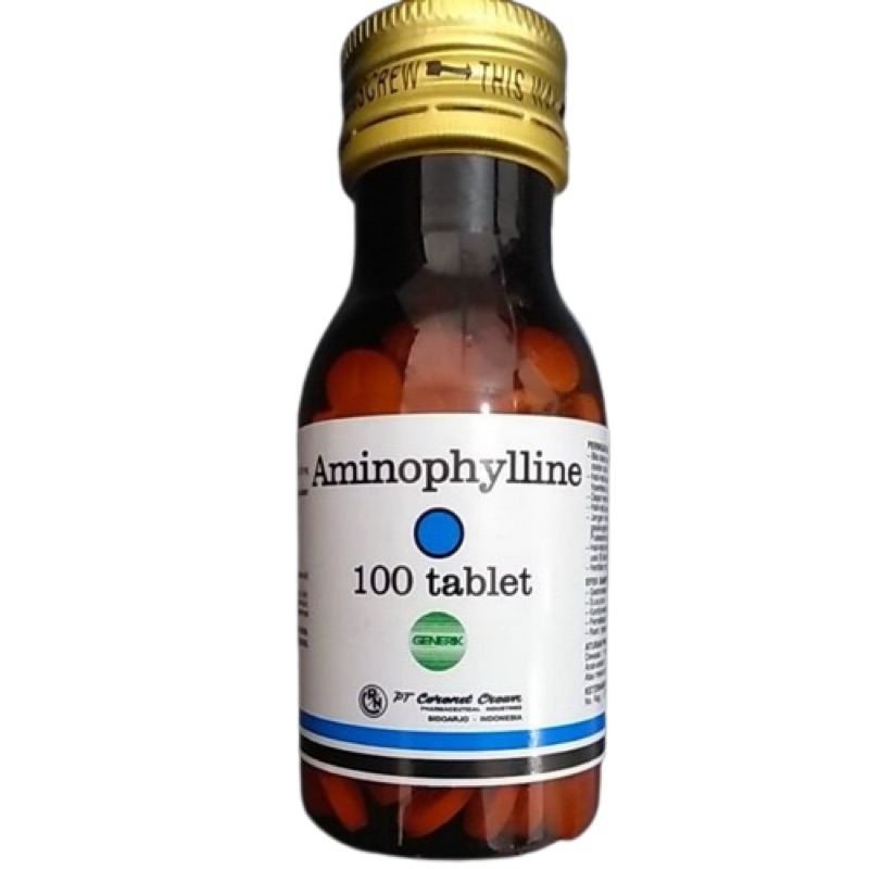 AMINOPHYLLINE BOTOL 100 TABLET