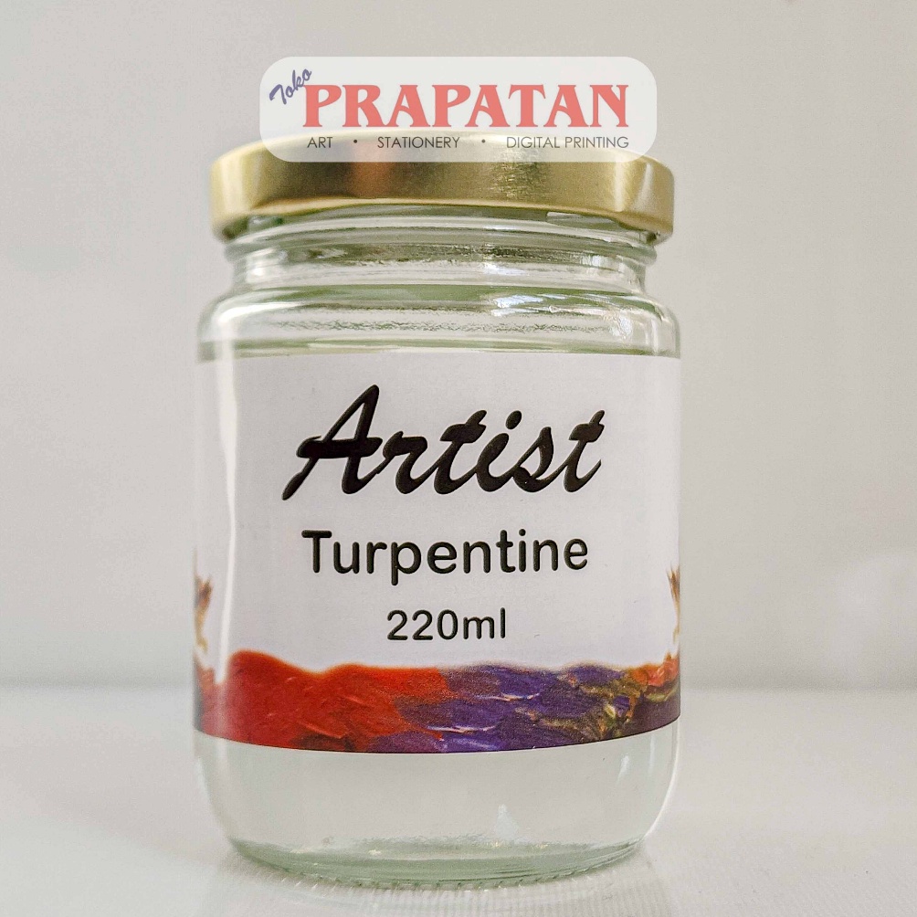 

KODE E5O Artist Turpentine 22ml Medium Cat Minyak