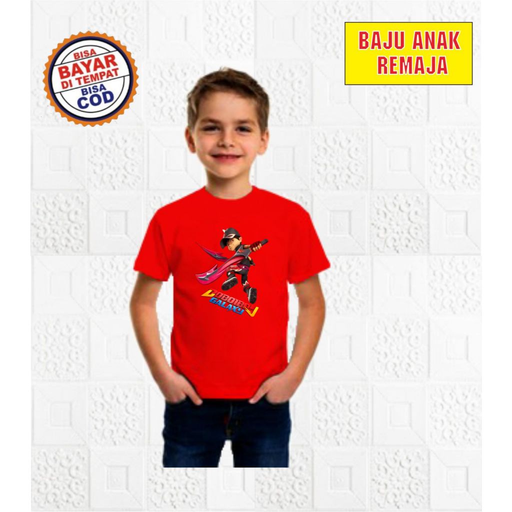 MARVEL SHOP | BAJU BOBOIBOY ANAK LAKI LAKI | KAOS BOBOIBOY GALAXY | BAJU BOBOIBOY HALILINTAR | BAJU 