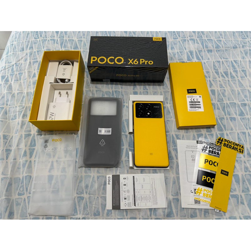 Poco X6 Pro 5G 12/512gb Yellow Like New Resmi