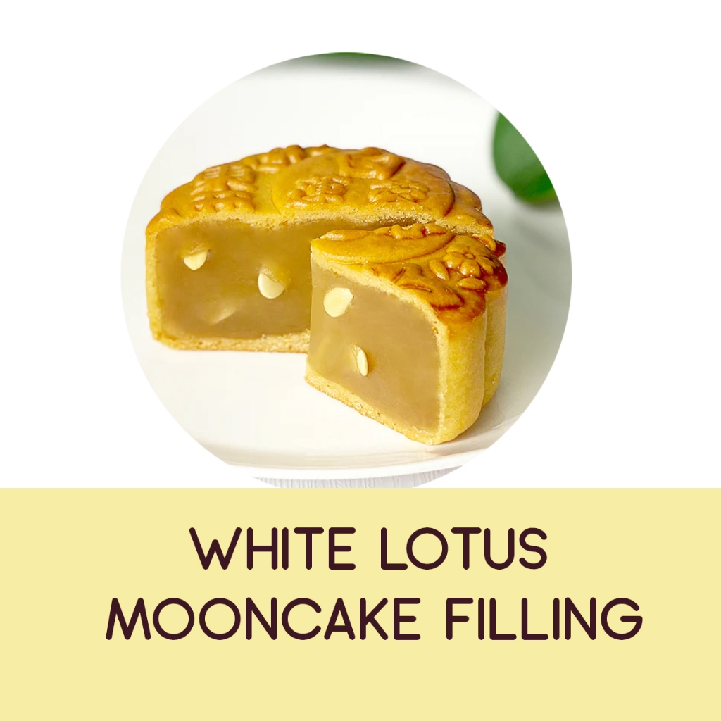 500gr White Lotus Mooncake Filling (filling mooncake)