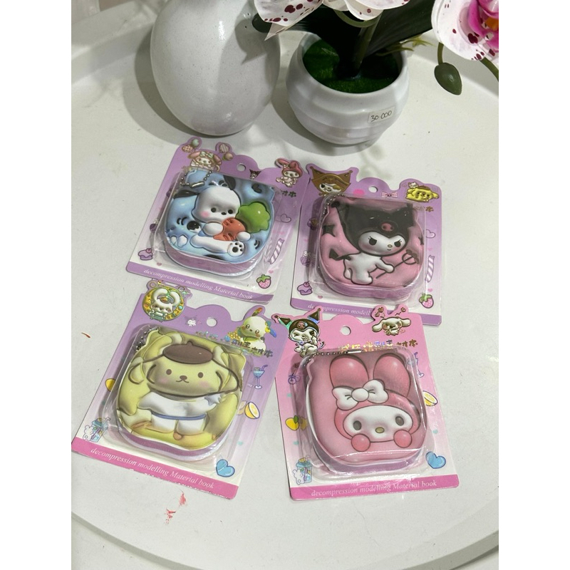 

mini notebook gambar sanrio decompression lucu bisa digantung