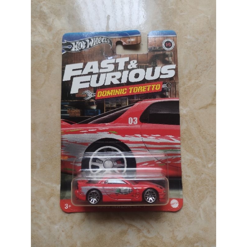 Hot Wheels Fast Furious Mazda RX7 Dominic