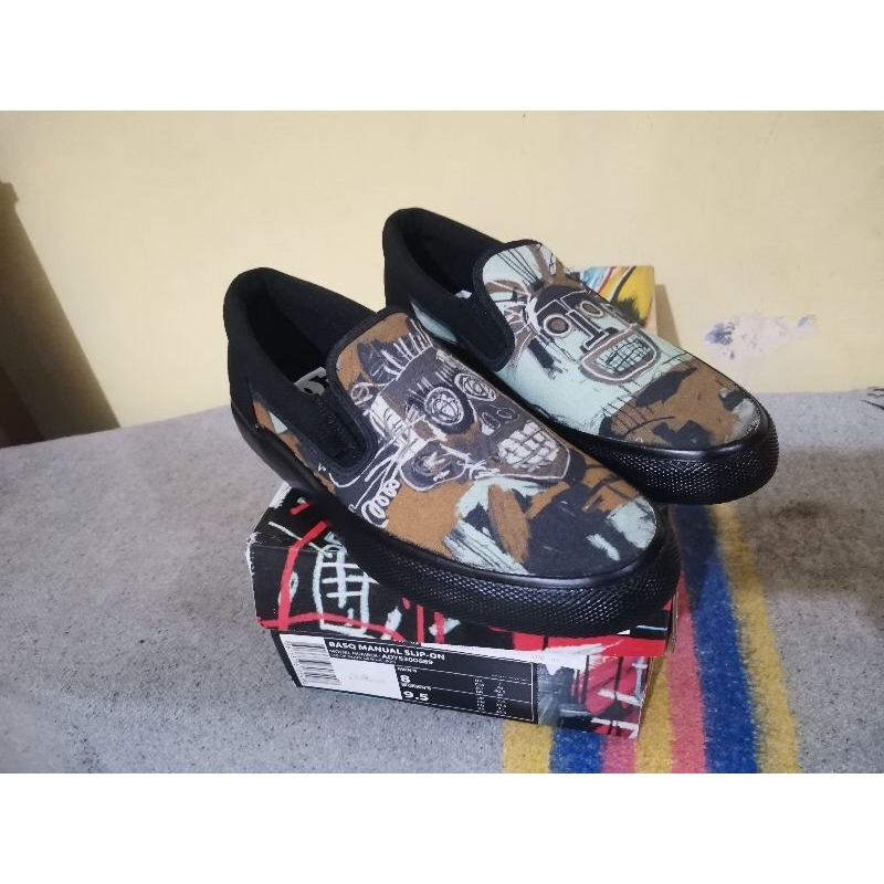 DC Slip On x Basquiat (Rare Item)