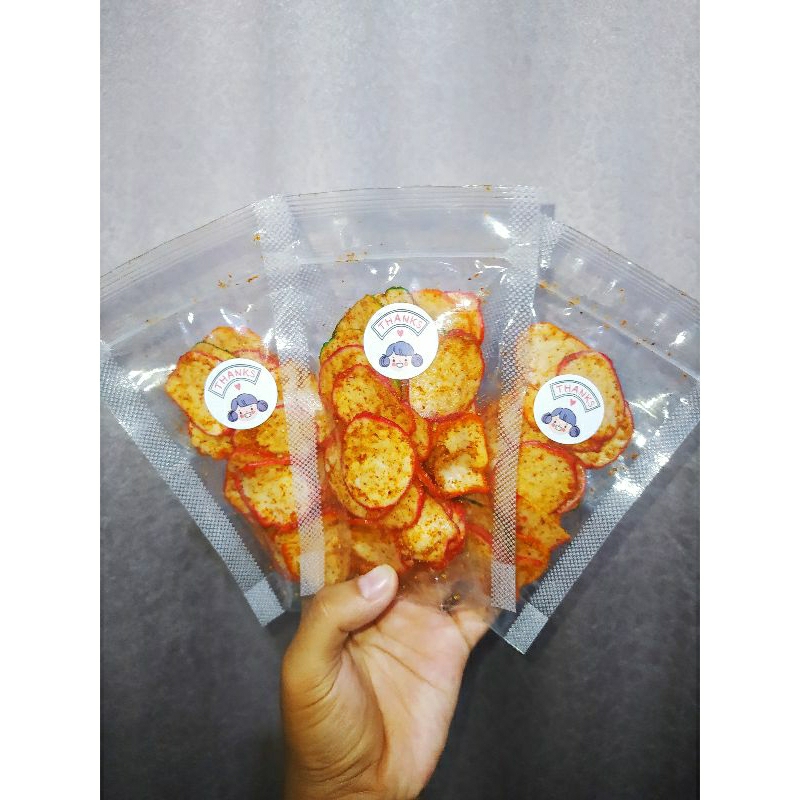 

SNACK BANTET KERUPUK BAWANG PEDAS MANIS KRIUK RENYAH