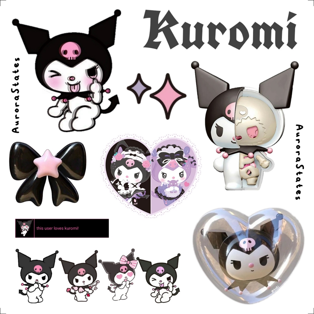 

Sticker aesthetic Kuromi | Sticker Case Hp | Stickr aesthetic Laptop Waterproof
