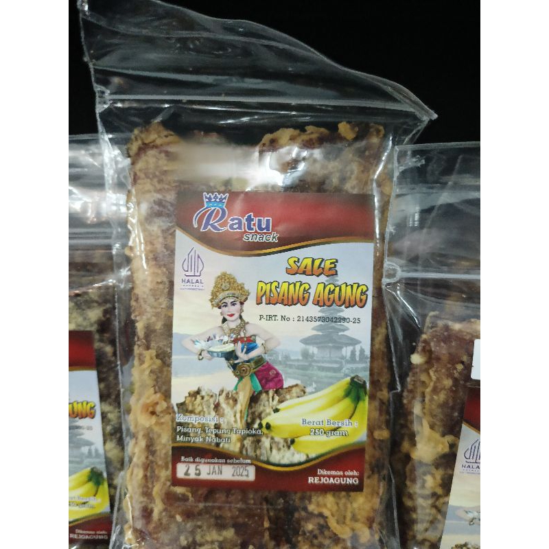 

SALE PISANG AGUNG RATU 250gr OLEH OLEH ASLI KHAS BALI + BUBBLE WRAP