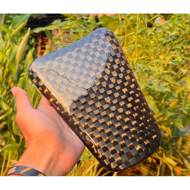 Tutup Tanki Karbon Spread Tow Aerox New Connected Karbon Kevlar Twill Forged