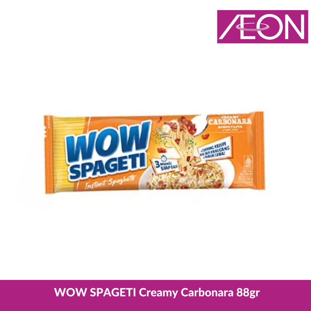 

WOW SPAGETI Creamy Carbonara 88gr