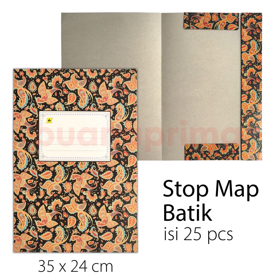 

Stop Map Batik Standard isi 25 lembar Stopmap Stof Map Kertas Stofmap e L7F7