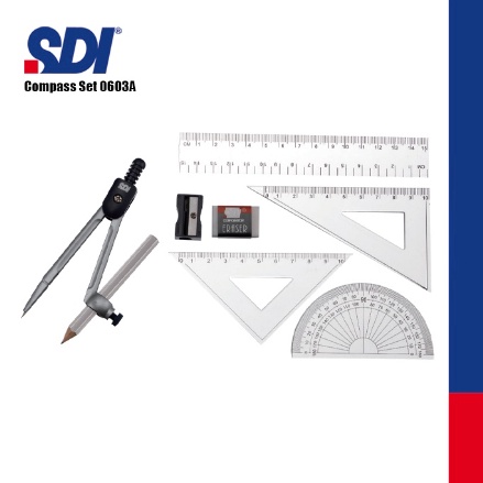 

SDI Compass Set Jangka Set 63A g Q6P8