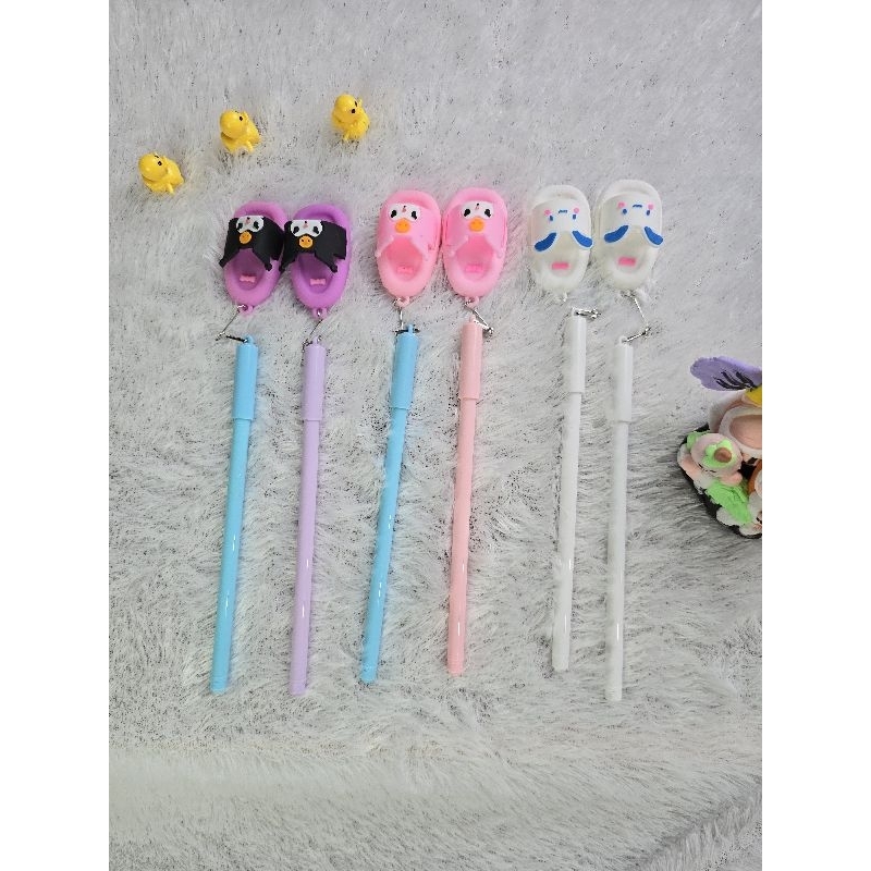 

ballpoint sandal , pulpen hiasan sandal , pen hiasan sandal