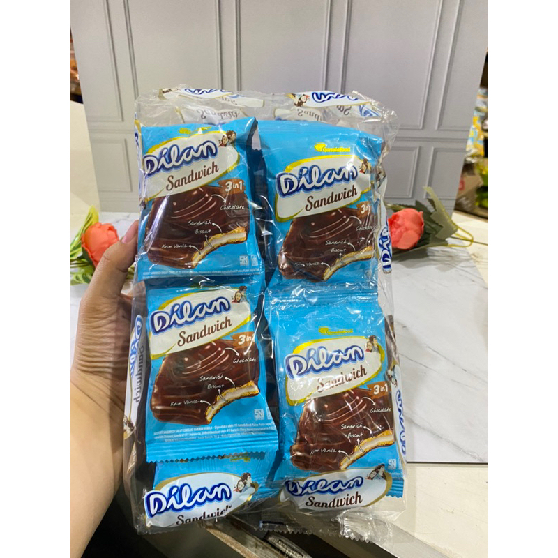 

Dilan Sandwich isi 20pcs Coklat dan Chesee