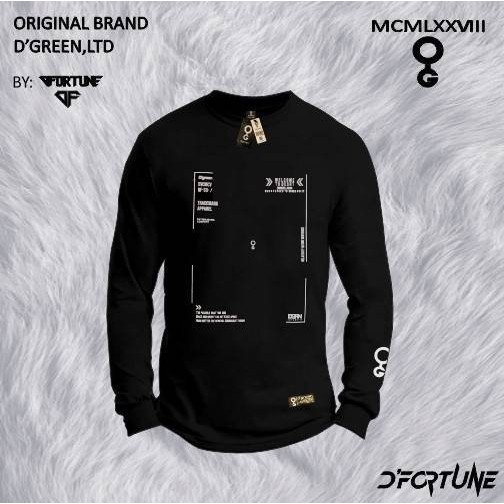 kaos pria lengan panjang keren