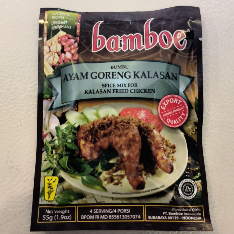 

Bamboe Bumbu Ayam Goreng Kalasan 55gr