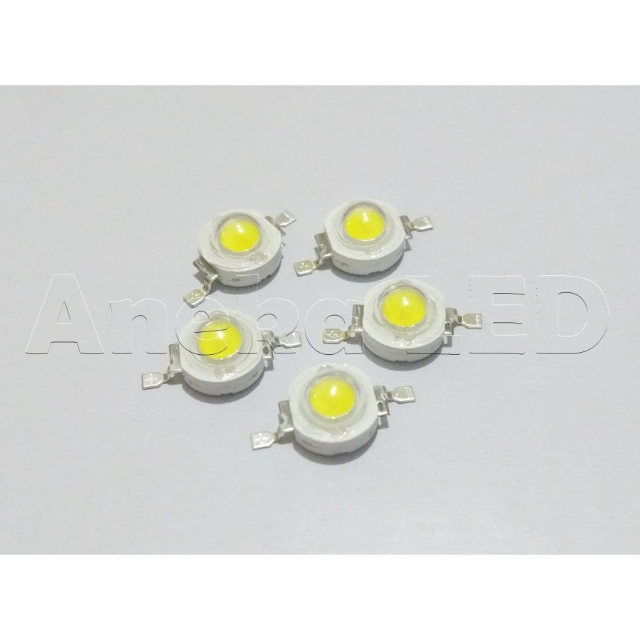 High Power LED (HPL) 1 Watt tanpa pendingin (100 pcs)