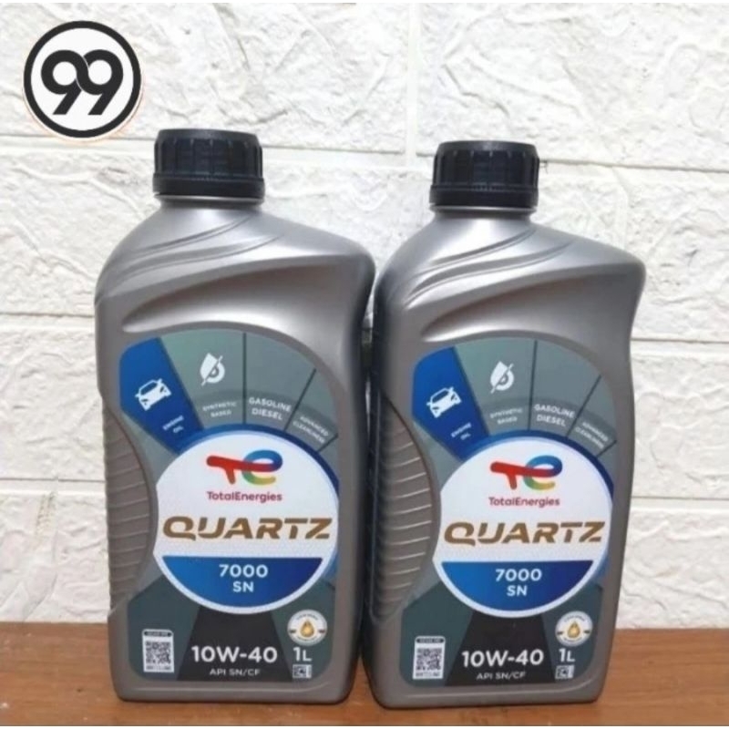 Q7000 10w40 / Total Quartz 7000 10w40 / Total Q7000 10w40 Liter