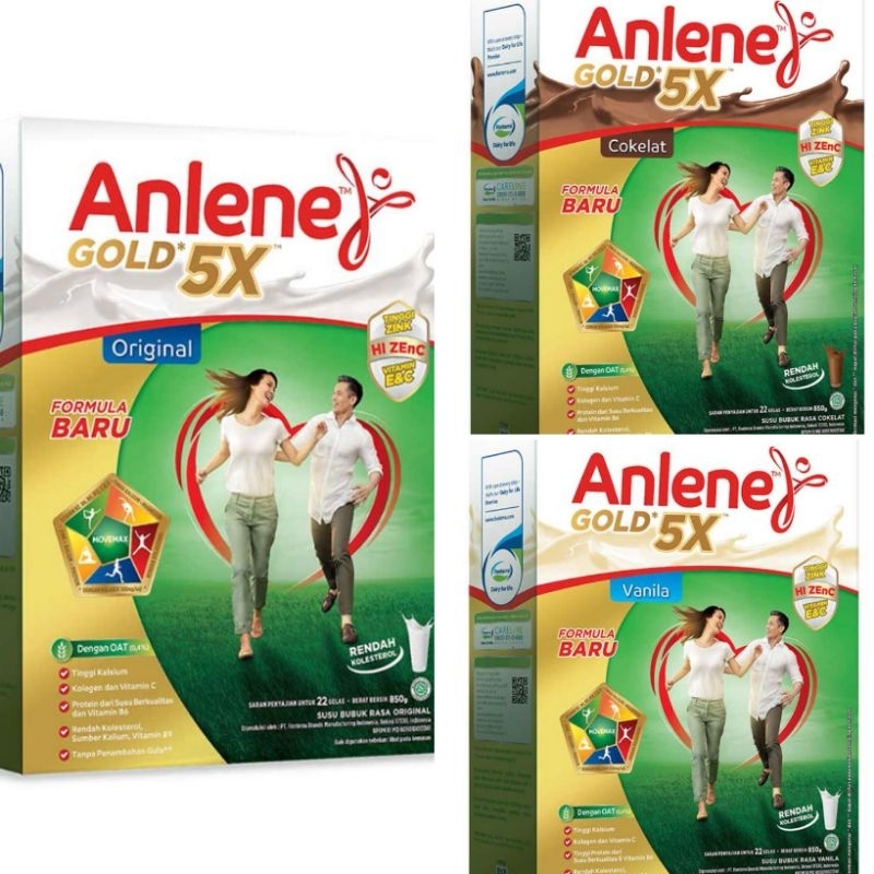 

Anlene gold 850 gram coklat vanila original