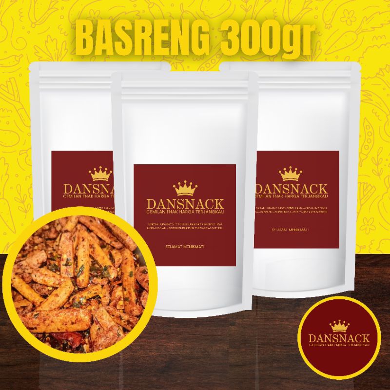 

BASRENG DAUN JERUK 300gr MURAH || DANSNACK
