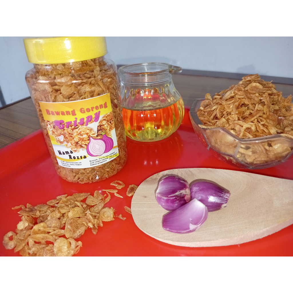 

Bawang Goreng Premium asli tanpa campuran renyah kriuk