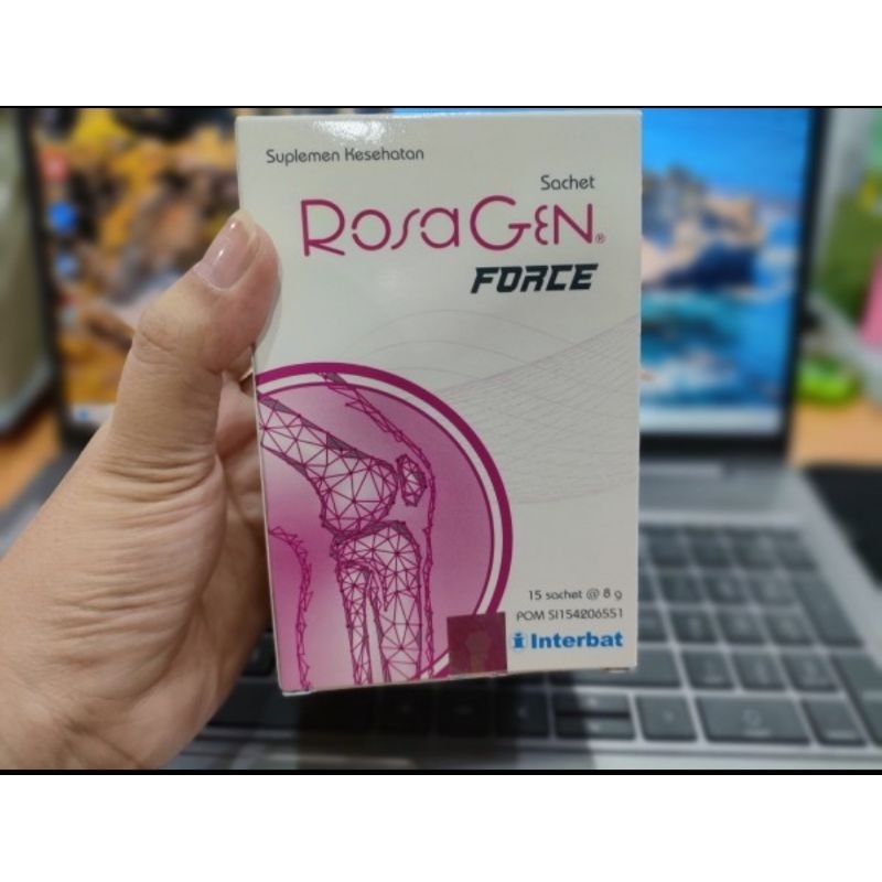 ROSAGEN - ROSAGEN FORCE ROSAGEN 15 SACHET ORIGINAL ROSAGEN ATASI PERSENDIAN TULANG LUTUT ROSAGEN ASL