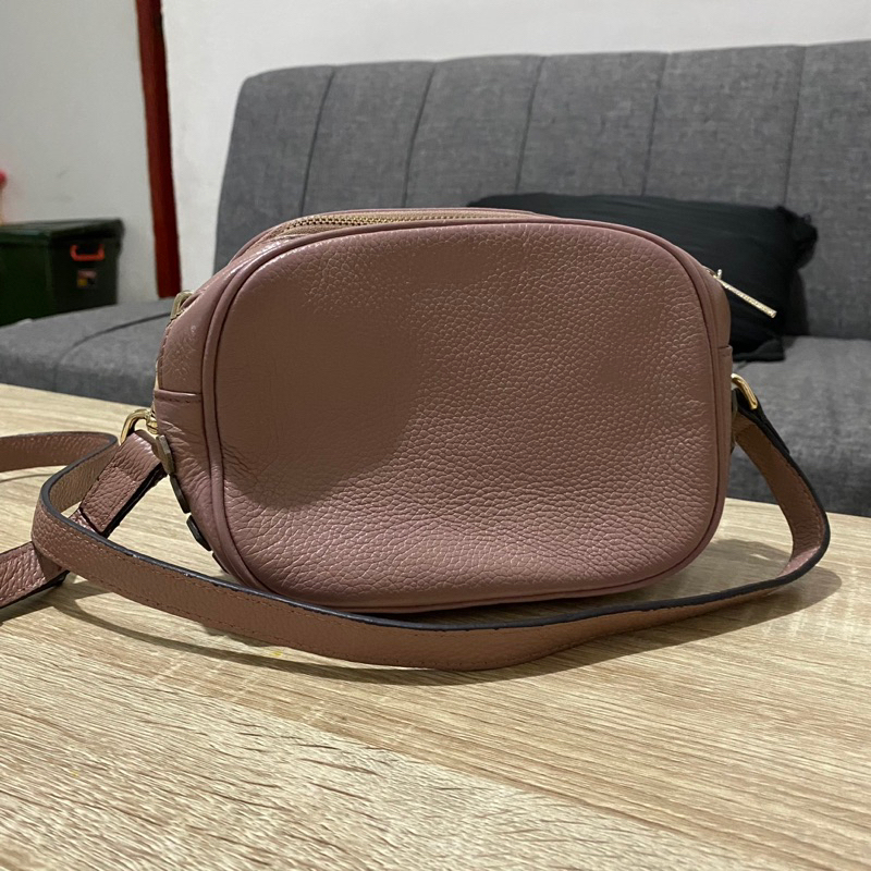 tas sling dusty pink della stella