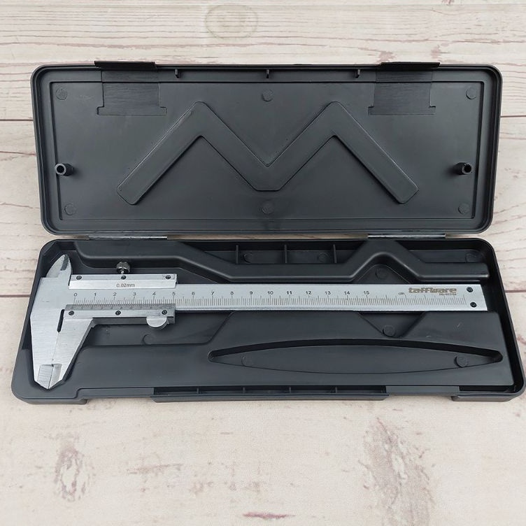 

KODE C4N3 SketmatSigmatJangka Sorong Stainless Steel Vernier Caliper Gauge Micrometer 15CM RE15