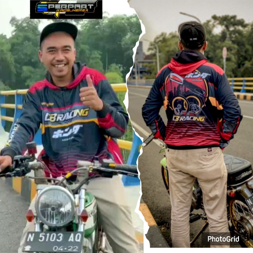 Jaket Honda CB Racing Stok Terbatas