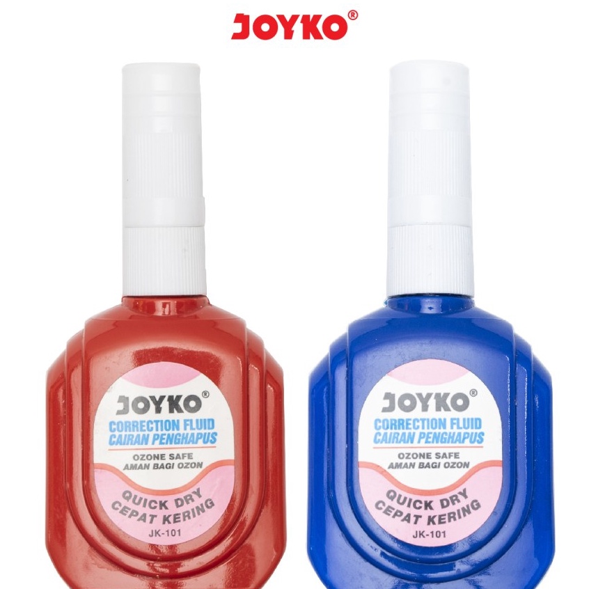 

KODE S1G8 1 Pack isi 12 Pcs Correction Fluid Joyko JK11 JK11A Tipe X Joyko JK11 Joyko JK 11