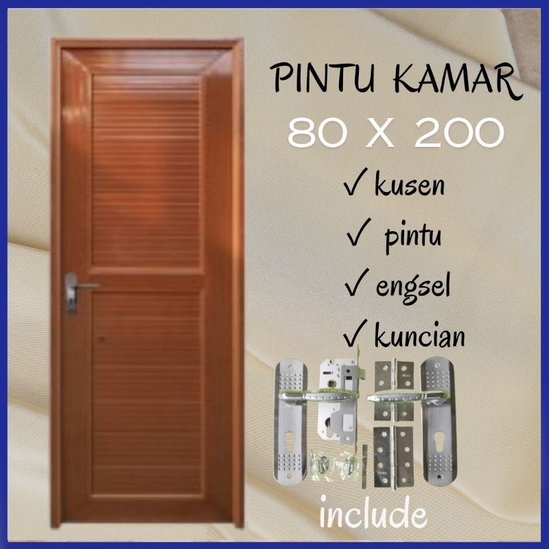 Pintu Kamar Utama PVC Special Edition 80 x 200 cm By Platinum