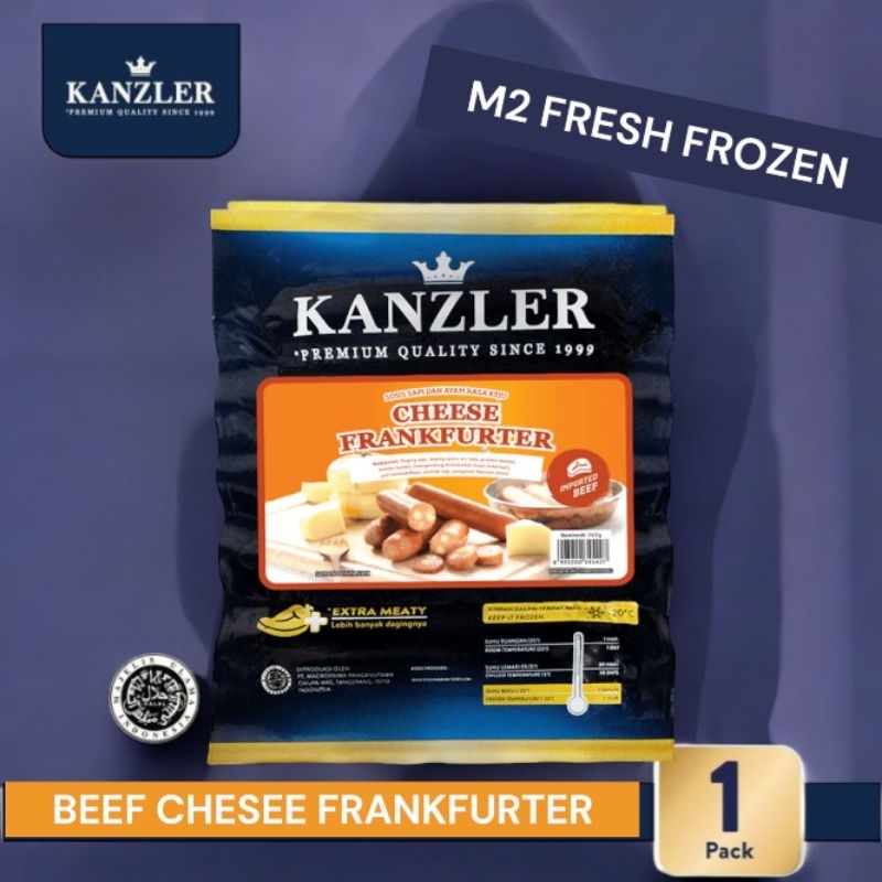 

Sosis Kanzler Cheese Frank 360 Gr