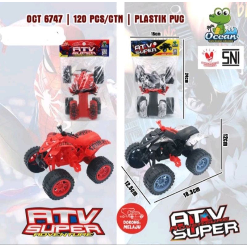 ATV Super - Mainan ATV Anak Laki-laki / Mainan Mobil-mobilan