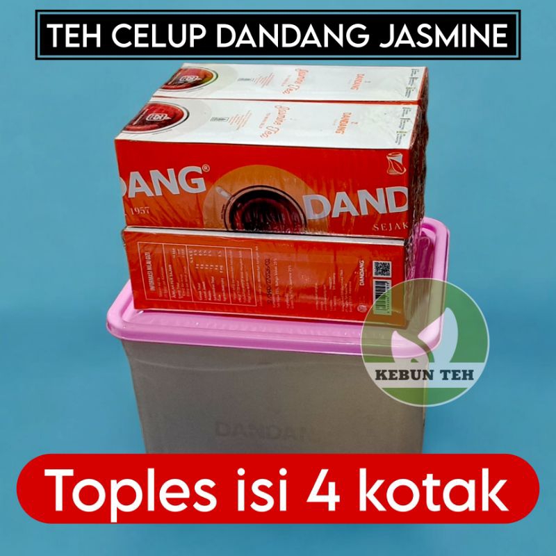 

PAKET TEH DANDANG CELUP 4PCS FREE TOPLES