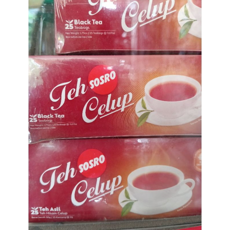 

teh sosro celup 25 pcs