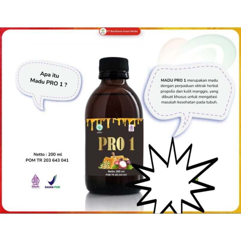 

MADU PRO 1 HERBAL KAYA MANFAAT