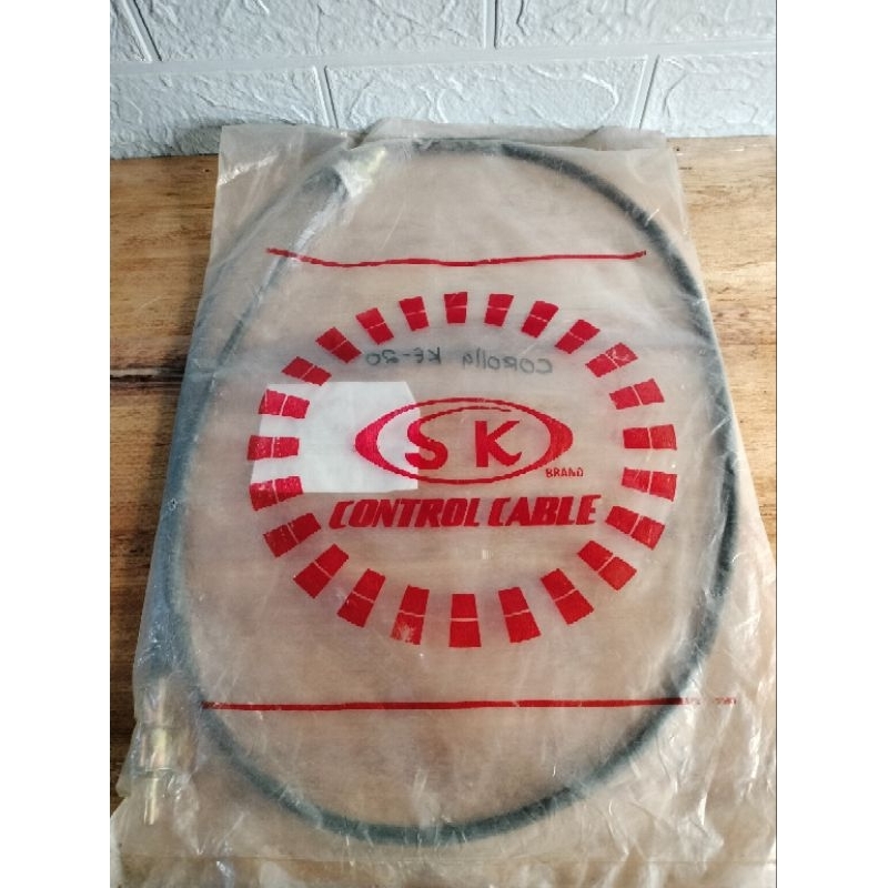 SPEEDOMETER CABLE COROLLA KE-20. MERK SK JAPAN ASLI