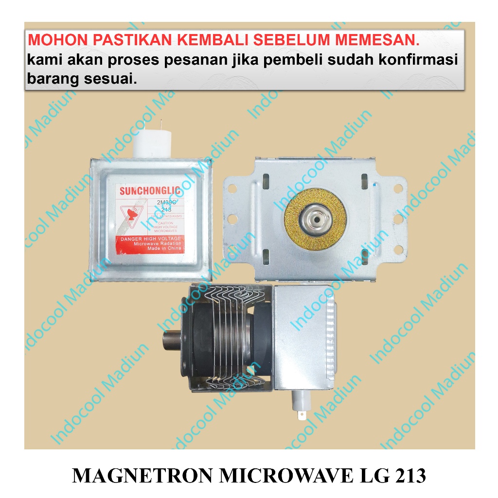 BKP382 MAGNETRON LG / MAGNETRON MICROWAVE OVEN / MAGNETRON MICROWAVE LG 213