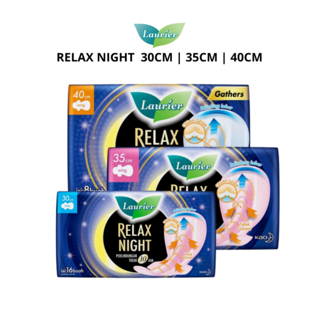 Laurier Relax Night Gathers Wing | 35CM | 40CM