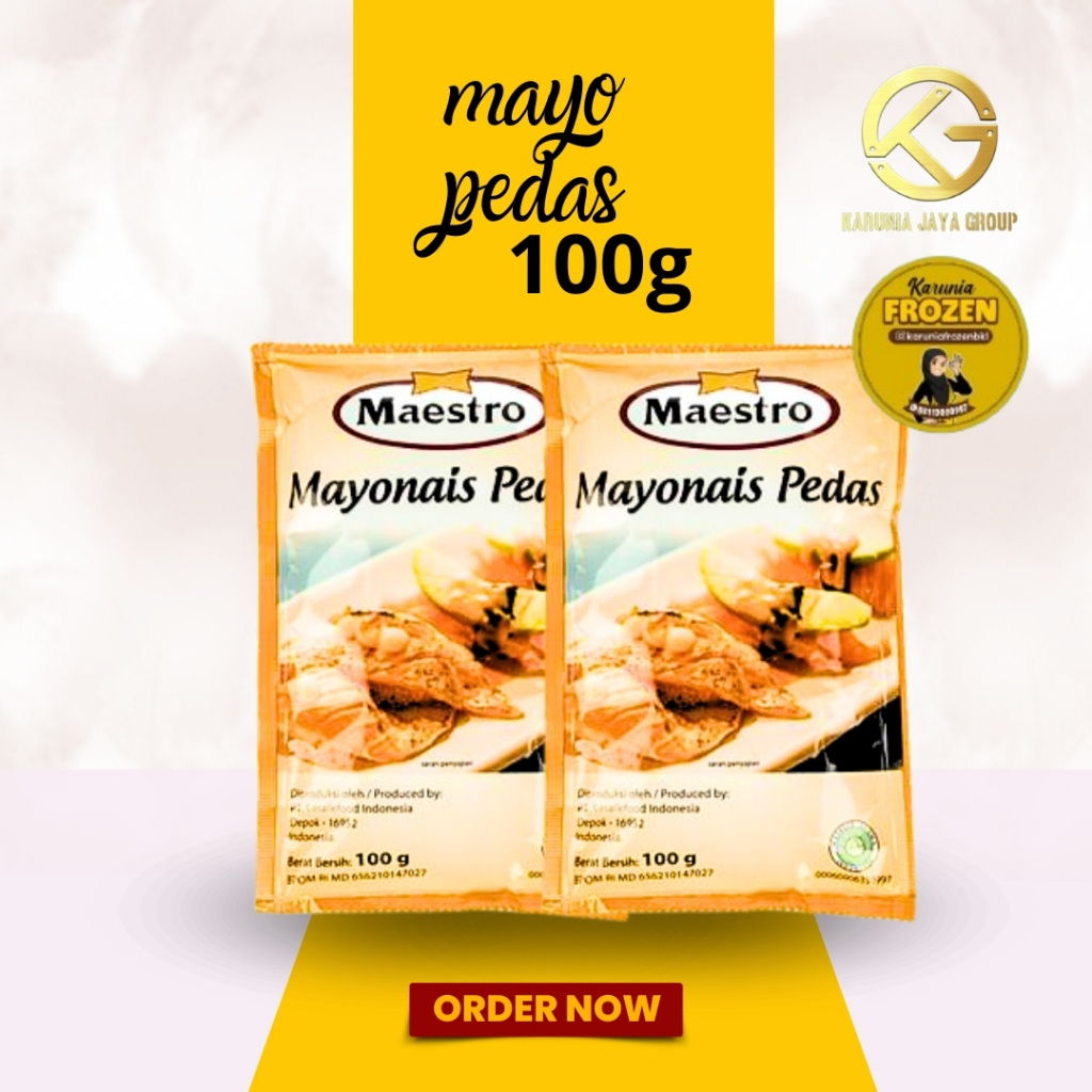 

Maestro Mayo Pedas 100gr