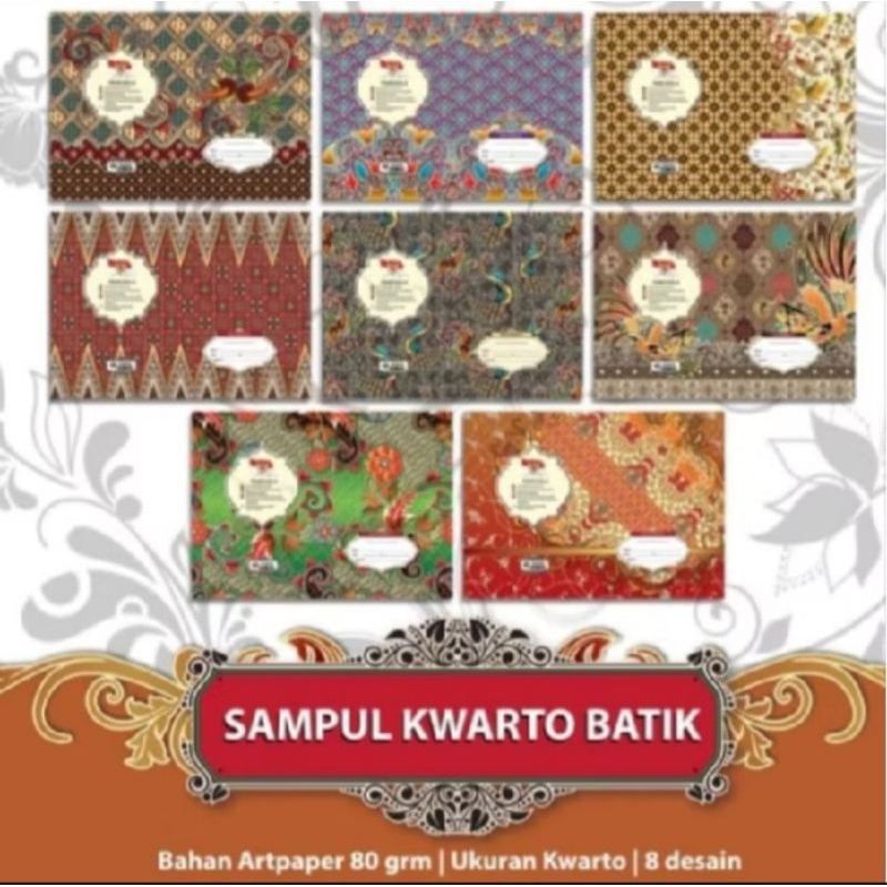 

Sampul Batik Ukuran Kwarto Motif Batik