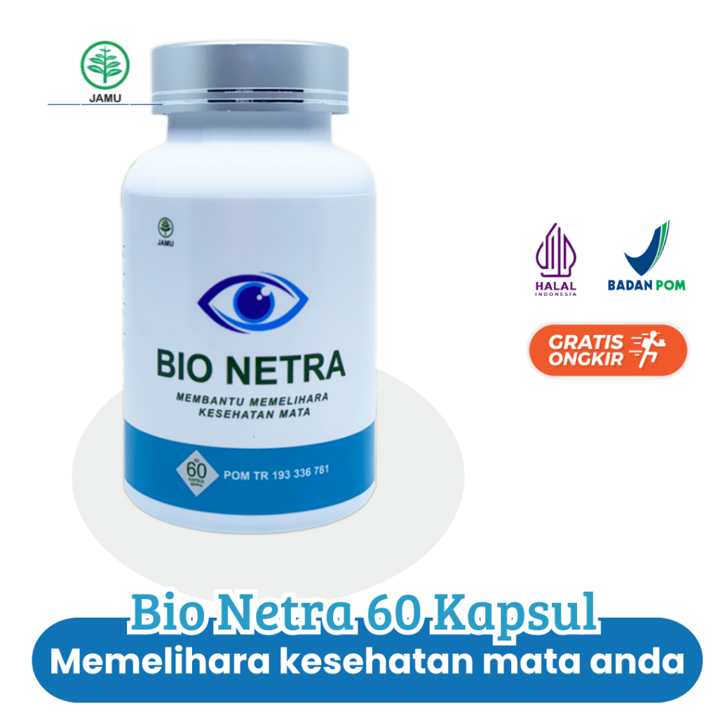 Bio Netra Obat Mata Minus Katarak Rabun Jauh Dekat