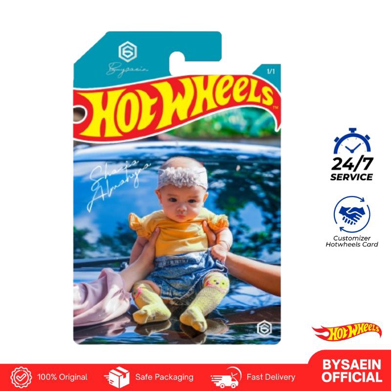 Custom Hotwheels Card Reguler
