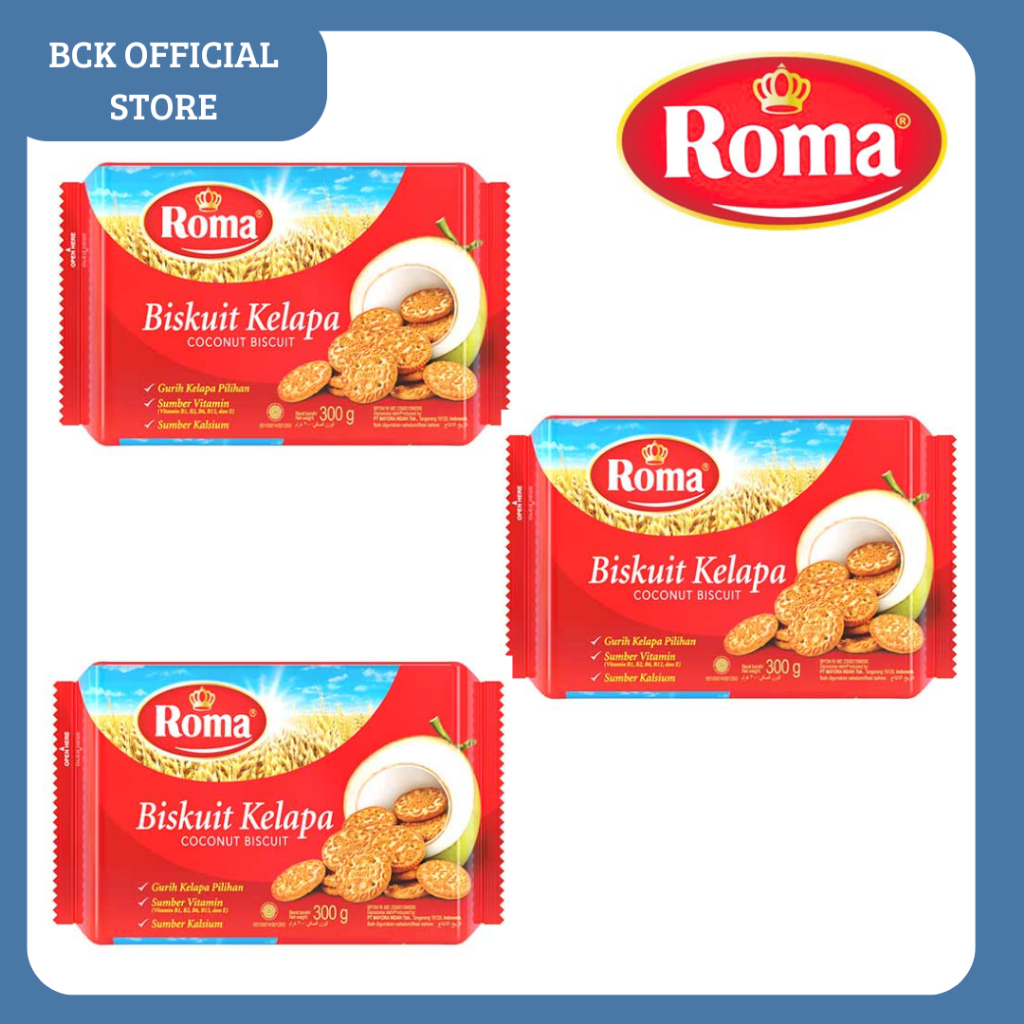 

Roma Kelapa Biskuit 300gr (pcs)