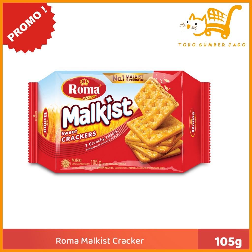 

Roma Malkist Cracker 105 gram