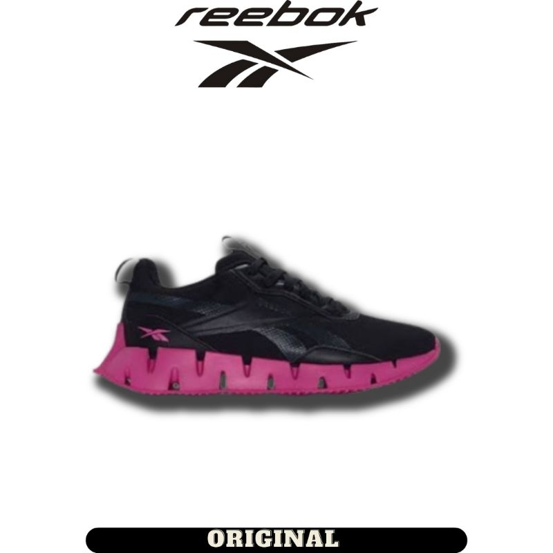 Sepatu Reebok Zig Dynamica 2.0 Black Pink Women Original