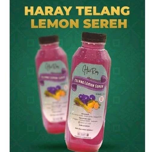 

haray sirup herbal sirup dengan macam varian rasa Ada sirup jeruk nipis serai sirup telang sirup jahe merah sirup kunyit asem sehat manis produk UMKM asli Indonesia tresnana approved