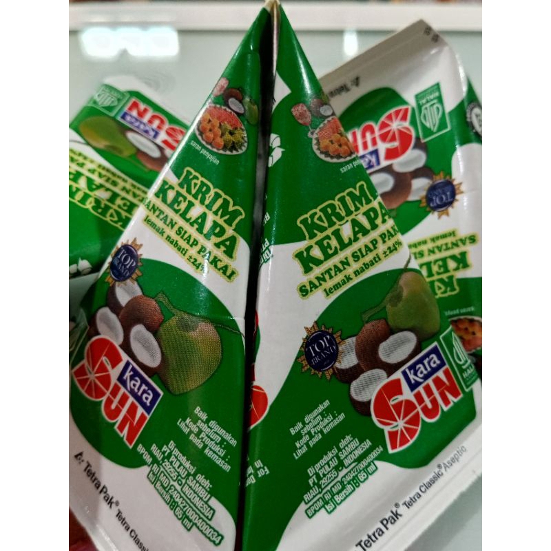 

[3PCS] kara sun santan kelapa [65ml / 36pcs / dus ]
