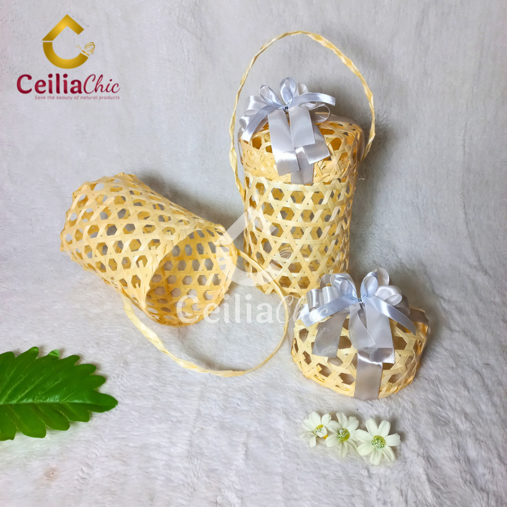 

Klongsong Nastar Anyaman Bambu Packaging Hampers Kue Kering Hampers Lebaran